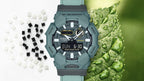 GA-010CE Reloj G-Shock Hombre Caja Resina Correa Tela - Vista trasera
