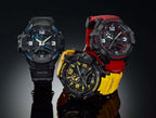 GA-1000 Reloj G-Shock Hombre Resina Negro y Rojo - Vista 5