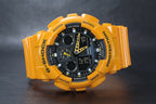 GA-100A Reloj G-Shock Hombre Resina Amarillo - Vista 6