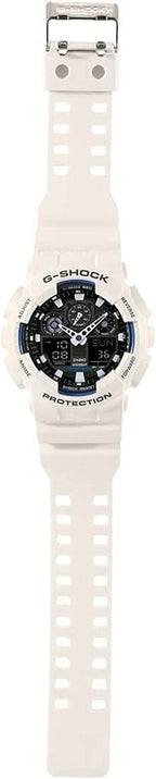GA-100B Reloj G-Shock Unisex Resina Blanco - Vista 5
