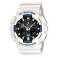 GA-100B Reloj G-Shock Unisex Resina Blanco - Reloj original en Guatemala