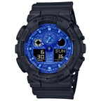 GA-100BP-1A Reloj G-Shock GA-100 Hombre Resina Negra Esfera - Reloj original en Guatemala
