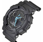 GA-100C Reloj G-Shock GA-100 Hombre Resina Negro - Detalle de esfera