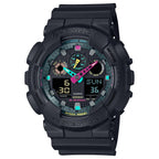 GA-100MF Reloj G-Shock Ana-Digi Hombre Resina Negro - Reloj original en Guatemala