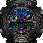 GA-100RGB Reloj G-Shock GA-100 Hombre Resina Negro - Vista 5
