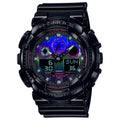 GA-100RGB Reloj G-Shock GA-100 Hombre Resina Negro - Reloj original en Guatemala