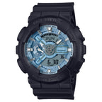 GA-110CD Reloj G-Shock GA-100 Hombre Resina Negro Azul - Reloj original en Guatemala