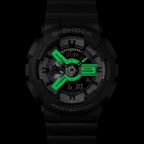 GA-110HD Reloj G-Shock GA-110 Hombre Resina Gris - Detalle de esfera