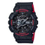 GA-110HR Reloj G-Shock Hombre Resina Negro y Rojo