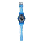 GA-110JT Reloj G-Shock Hombre Resina Azul Translúcido - Vista lateral