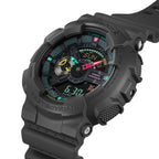 GA-110MF-1A Reloj G-Shock Pulsera de Resina para Caballero Doble Hora - Vista lateral