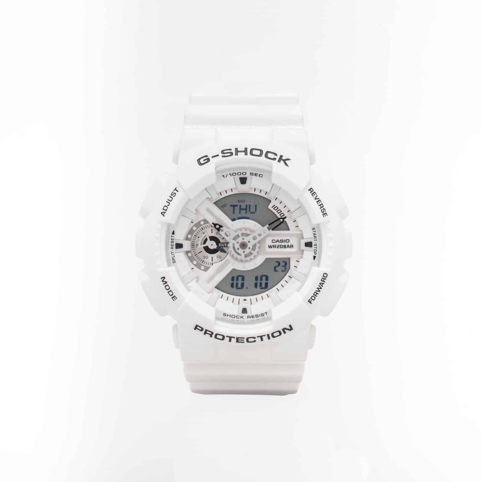 GA-110MW Reloj G-Shock Hombre Resina Blanco - Vista 5