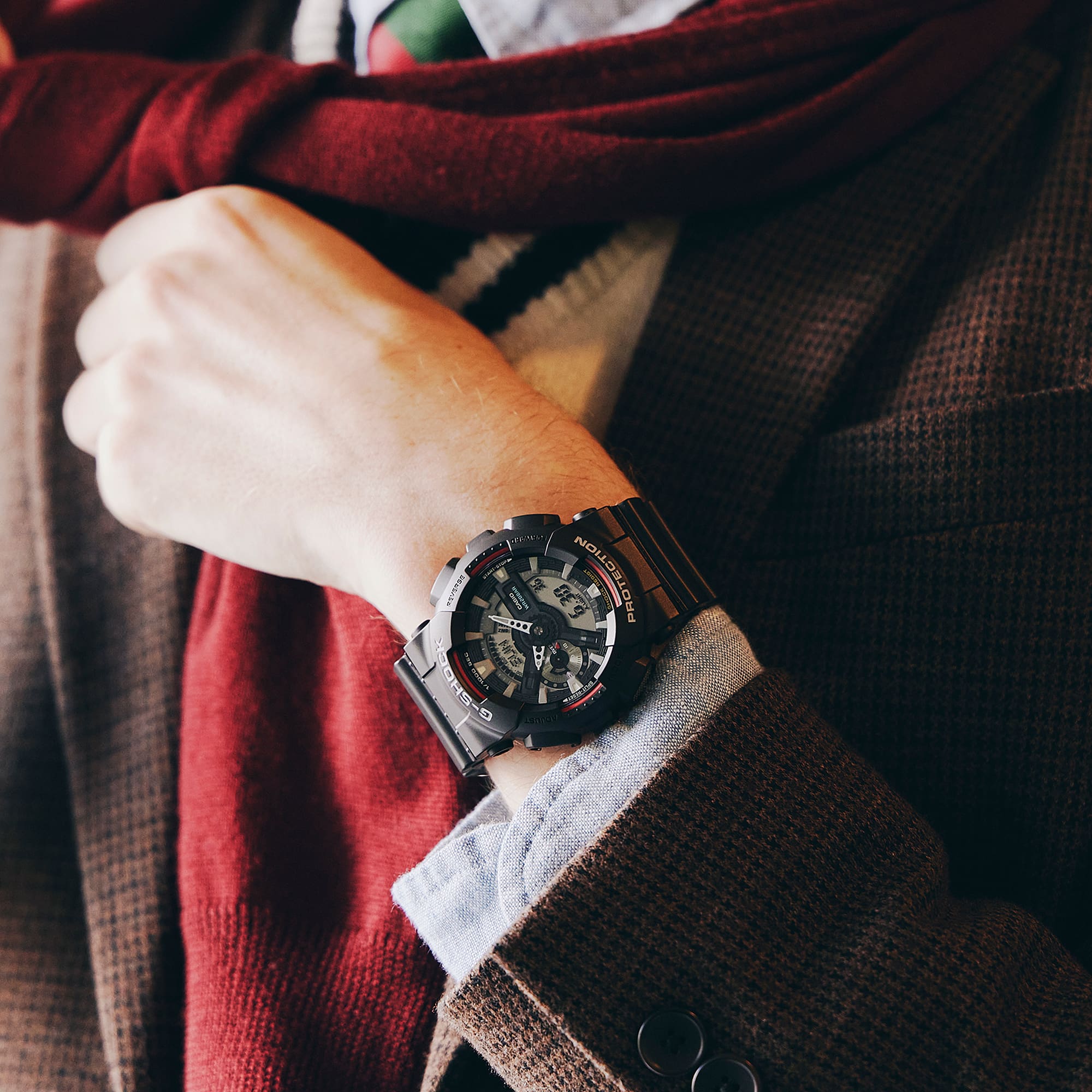 GA-110RL Reloj G-Shock Hombre Resina Negro - Vista 8