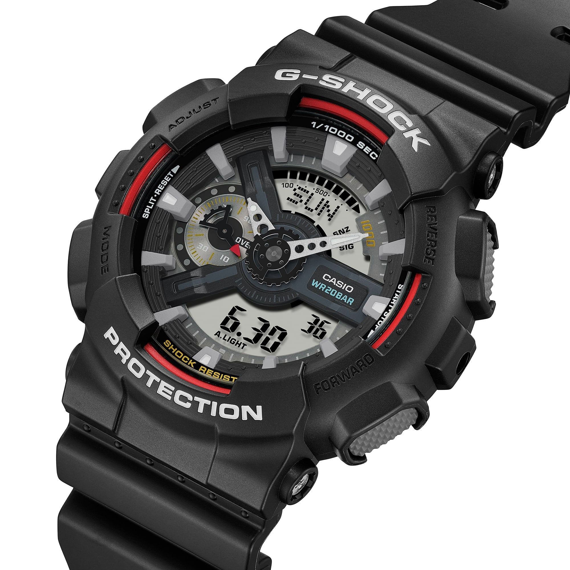 GA-110RL Reloj G-Shock Hombre Resina Negro - Vista 7