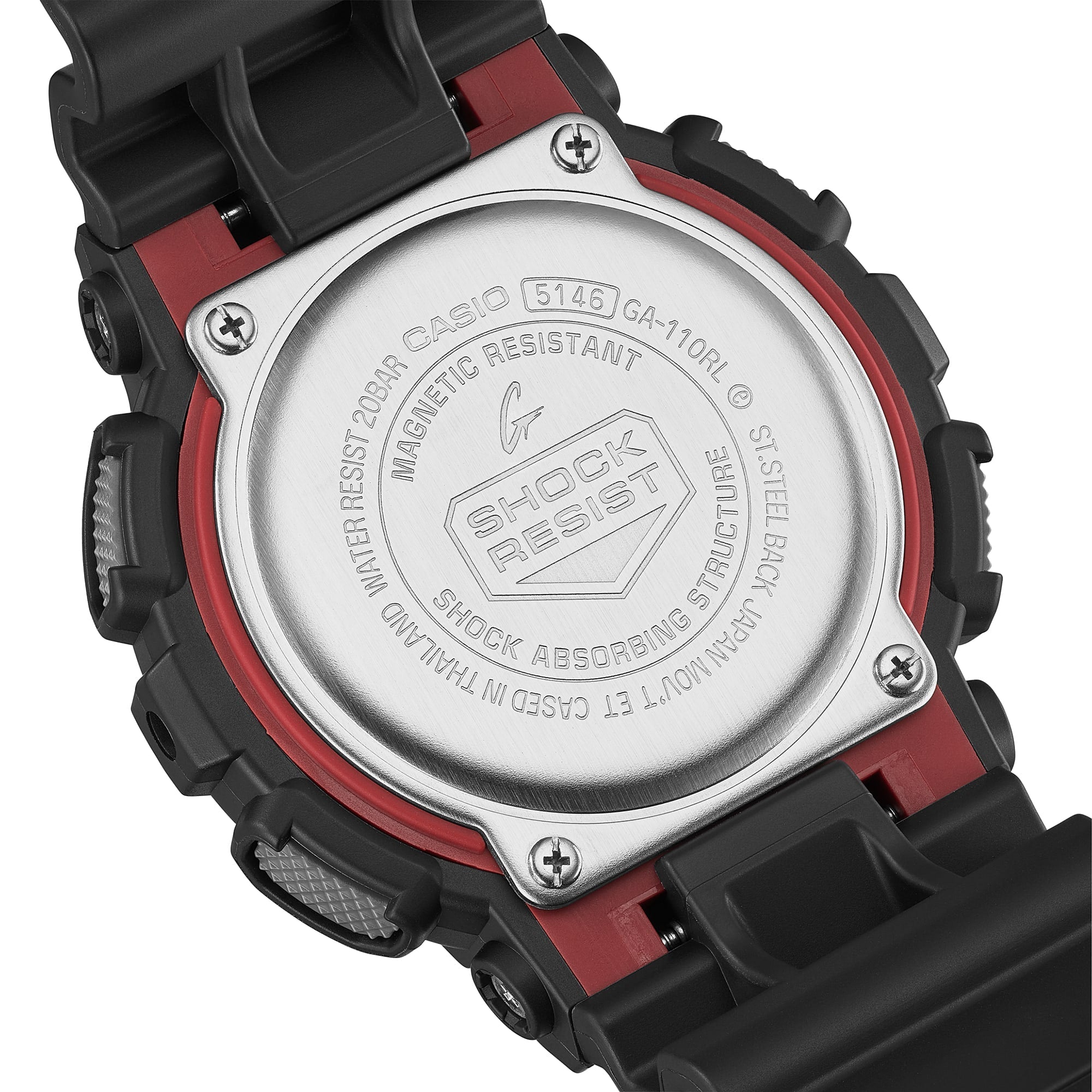 GA-110RL Reloj G-Shock Hombre Resina Negro - Vista 5