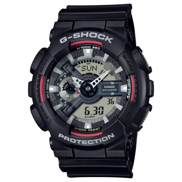 GA-110RL Reloj G-Shock Hombre Resina Negro - Reloj original en Guatemala