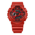 GA-110RRB Reloj G-Shock Hombre Resina Roja - Detalle de esfera