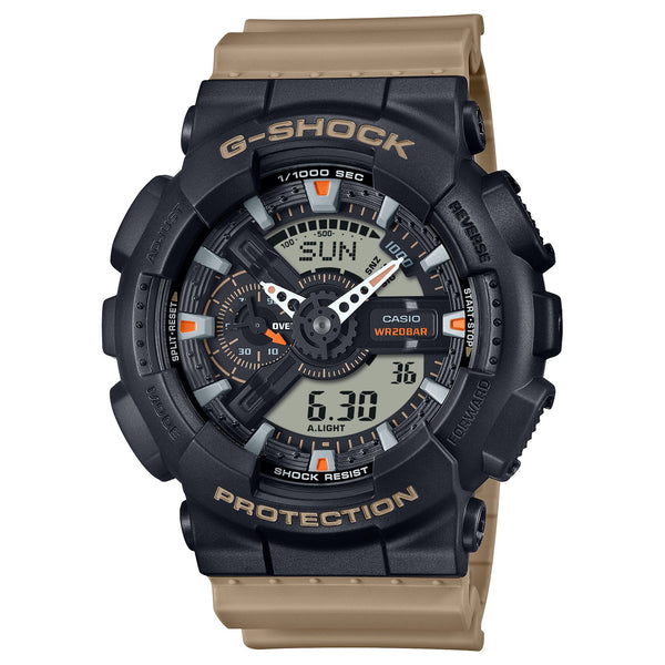 GA-110TU Reloj G-Shock Hombre Correa Resina Beige - Reloj original en Guatemala