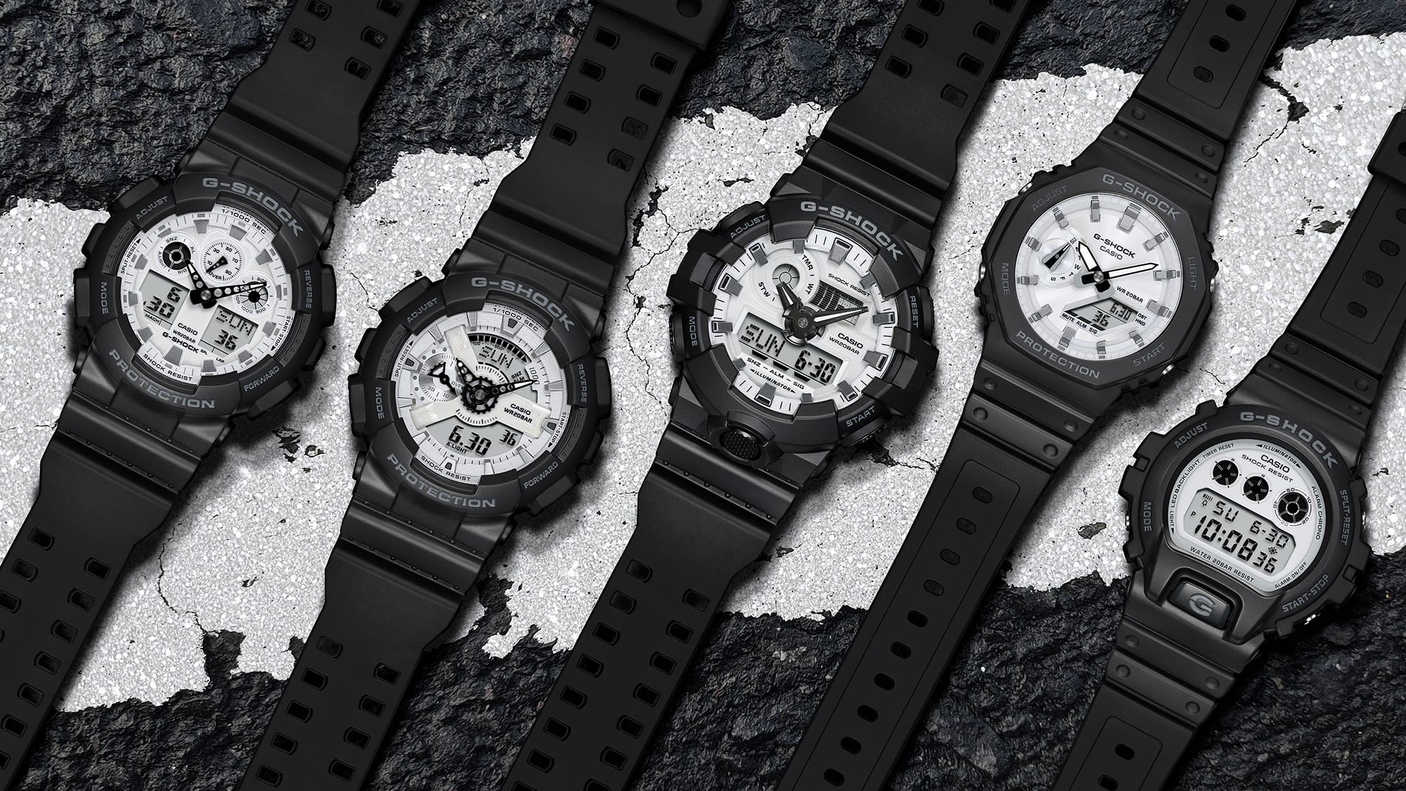 GA-110WD-1A G-Shock reloj de caballero pulsera de resina