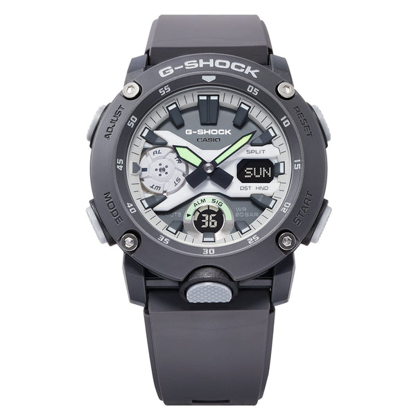 GA-2000HD Reloj G-Shock GA-2000 Hombre Resina Gris - Vista lateral