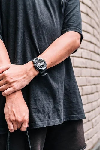 GA-2000S Reloj G-Shock GA-2000 Hombre Resina Negro - Vista trasera