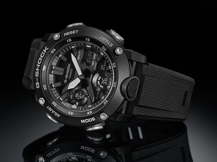 GA-2000S Reloj G-Shock GA-2000 Hombre Resina Negro - Vista lateral
