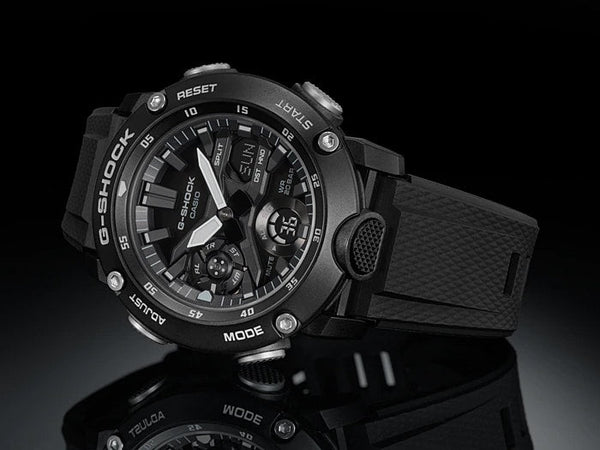 GA-2000S Reloj G-Shock GA-2000 Hombre Resina Negro - Vista lateral