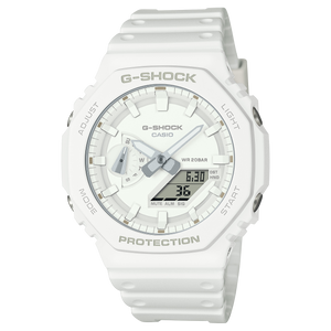 GA-2100-7A7 Reloj G-Shock Classic de hombre pulsera de resina doble hora 48 mm