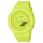 GA-2100-9A9 Reloj G-Shock Classic de hombre pulsera de caucho 48 mm