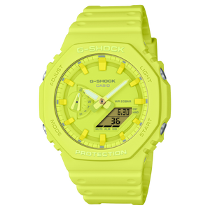 GA-2100-9A9 Reloj G-Shock Classic de hombre pulsera de caucho 48 mm