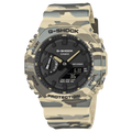 GA-2100CM-5A Reloj G-Shock unisex correa de caucho doble hora - Reloj original en Guatemala