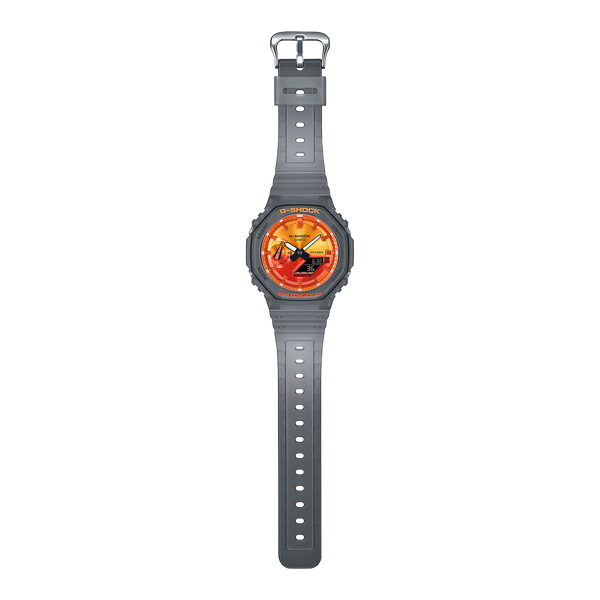 GA-2100FLS-8A4 Reloj G-Shock de hombre banda de resina