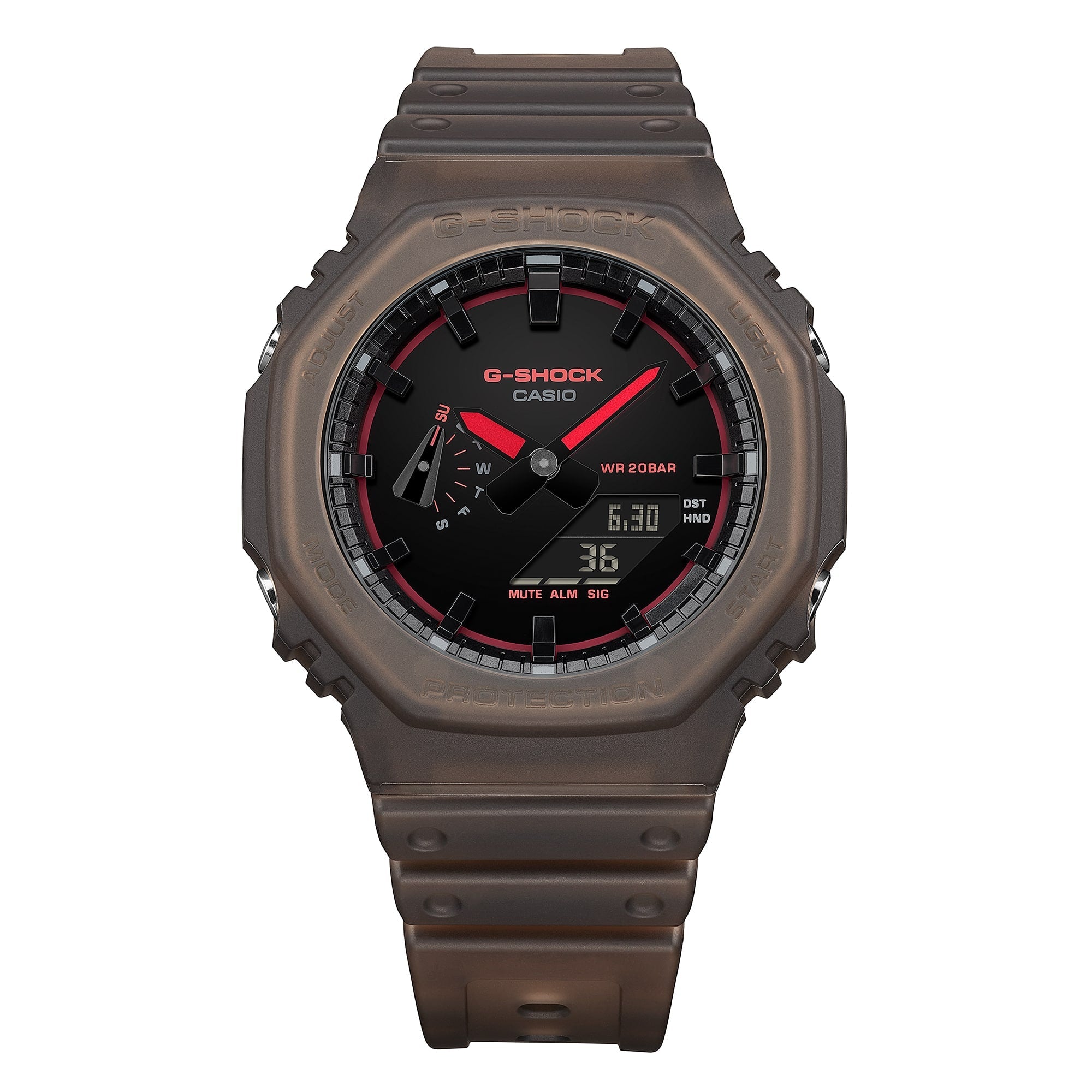 GA-2100K-5A Reloj G-Shock de hombre correa de silicona
