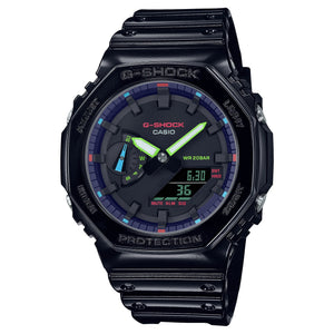 GA-2100RGB-1A Reloj G-Shock GA-2100 Hombre Resina Negro