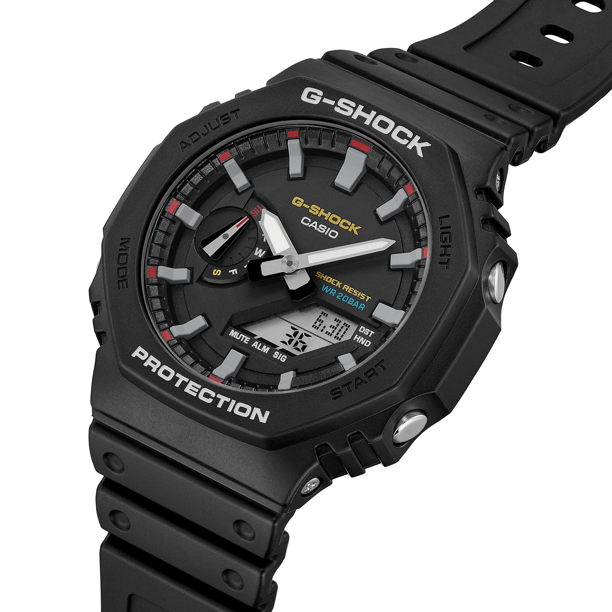GA-2100RL Reloj G-Shock GA-2100 Hombre Resina Negro - Vista 8