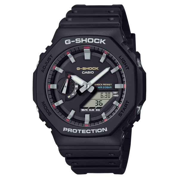 GA-2100RL Reloj G-Shock GA-2100 Hombre Resina Negro - Reloj original en Guatemala