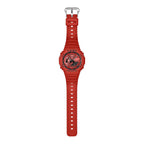GA-2100RRB-4A Reloj G-Shock de hombre correa de silicona - Resina Rojo