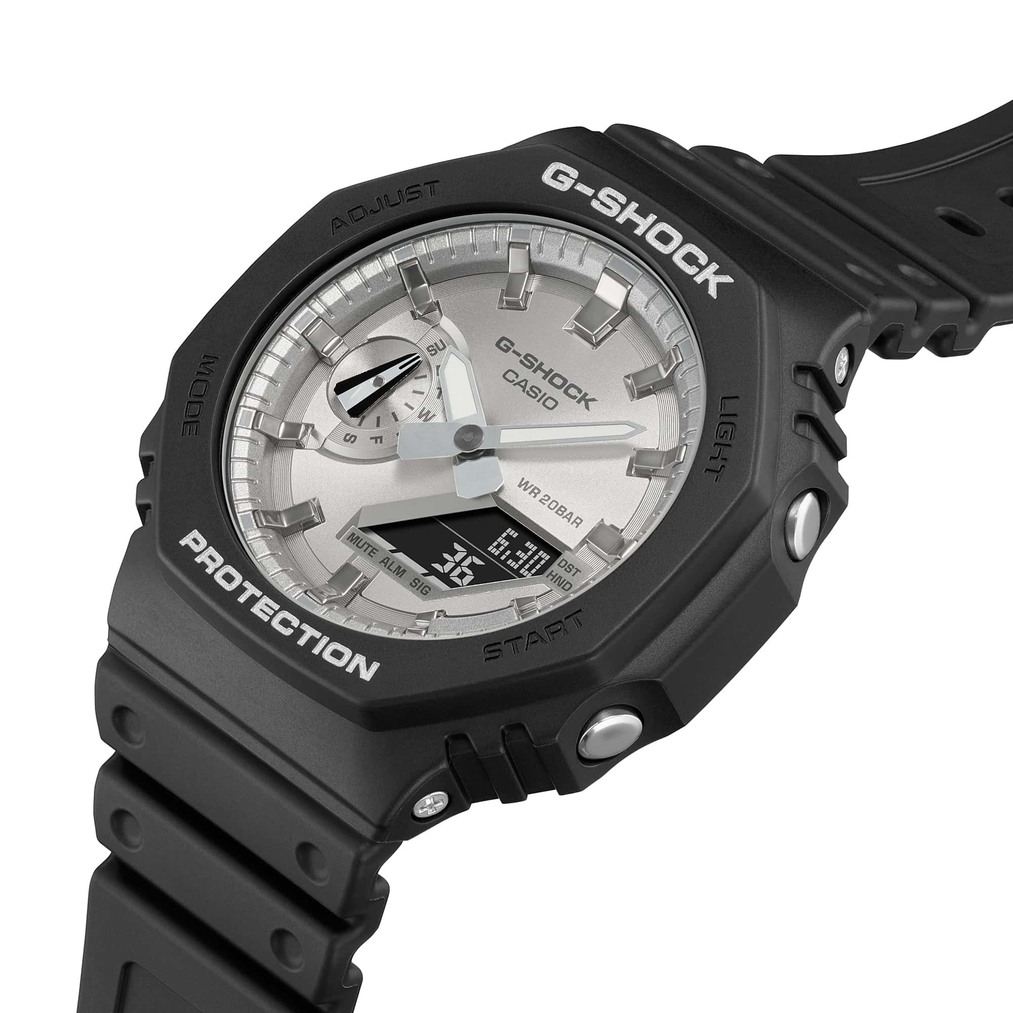 GA-2100SB Reloj G-Shock Hombre Correa de Resina Negro - Vista 5