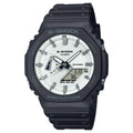 GA-2100WD Reloj G-Shock Hombre Resina Negro Esfera Blanca - Reloj original en Guatemala