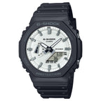 GA-2100WD Reloj G-Shock Hombre Resina Negro Esfera Blanca - Reloj original en Guatemala