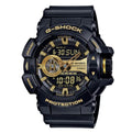 GA-400GB Reloj G-Shock Hombre Resina Negro Dorado - Reloj original en Guatemala