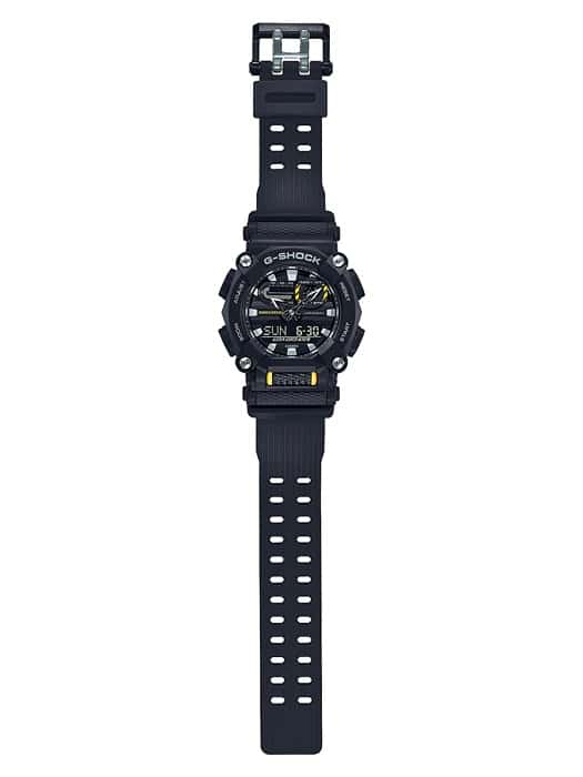 GA-900 Reloj G-Shock Industrial Hombre Resina Negro - Vista lateral