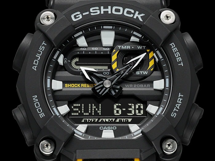 GA-900 Reloj G-Shock Industrial Hombre Resina Negro - Vista 5