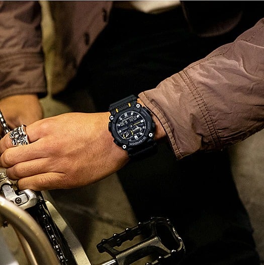 GA-900 Reloj G-Shock Industrial Hombre Resina Negro - Vista 8