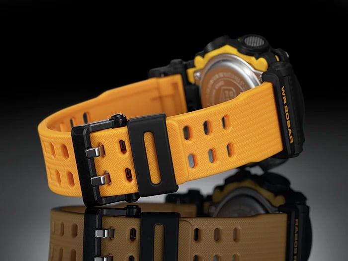 GA-900A Reloj G-Shock GA-900 Hombre Resina Negro Amarillo - Vista 7