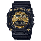 GA-900AG Reloj G-Shock Hombre Resina Negro y Dorado - Reloj original en Guatemala