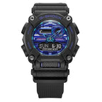 GA-900VB Reloj G-Shock Ana-Digi Hombre Resina Negro Esfera - Vista lateral