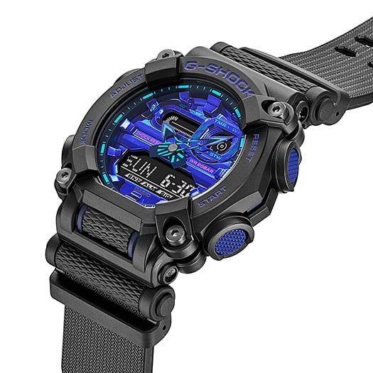 GA-900VB Reloj G-Shock Ana-Digi Hombre Resina Negro Esfera - Vista 5