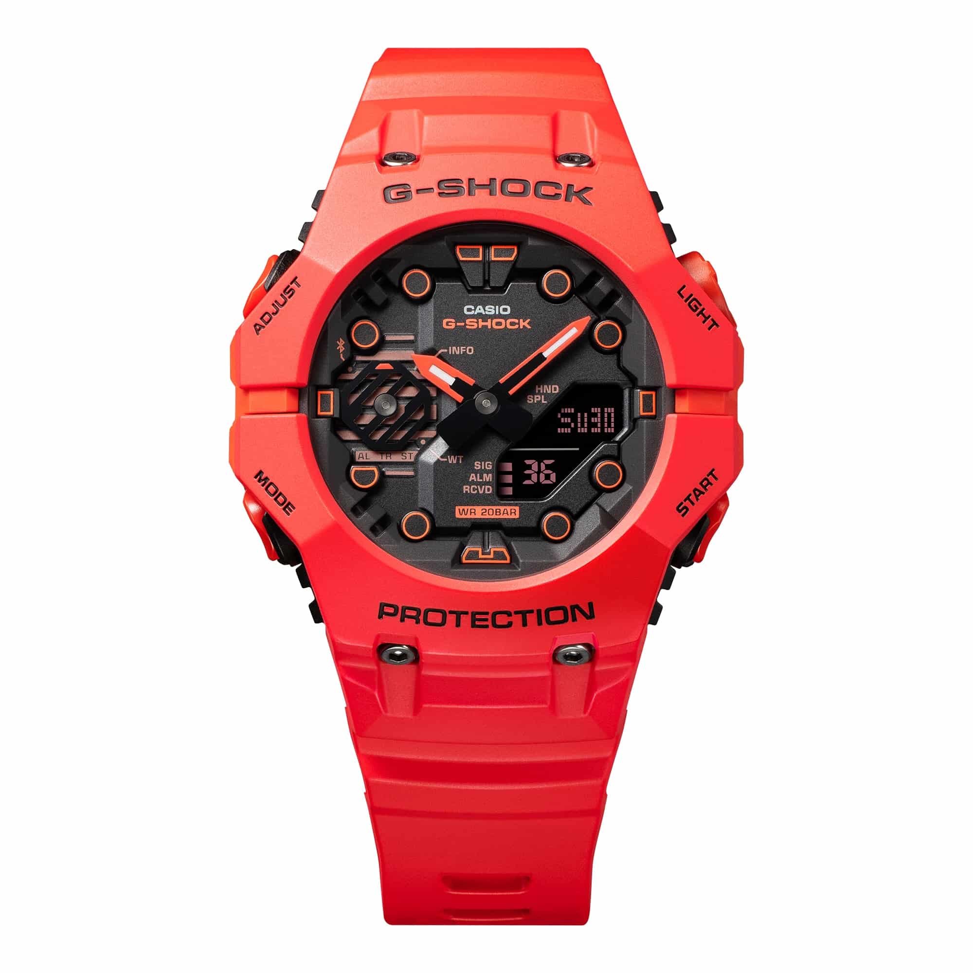 GA-B001-4A Reloj G-Shock para Hombre con Bluetooth