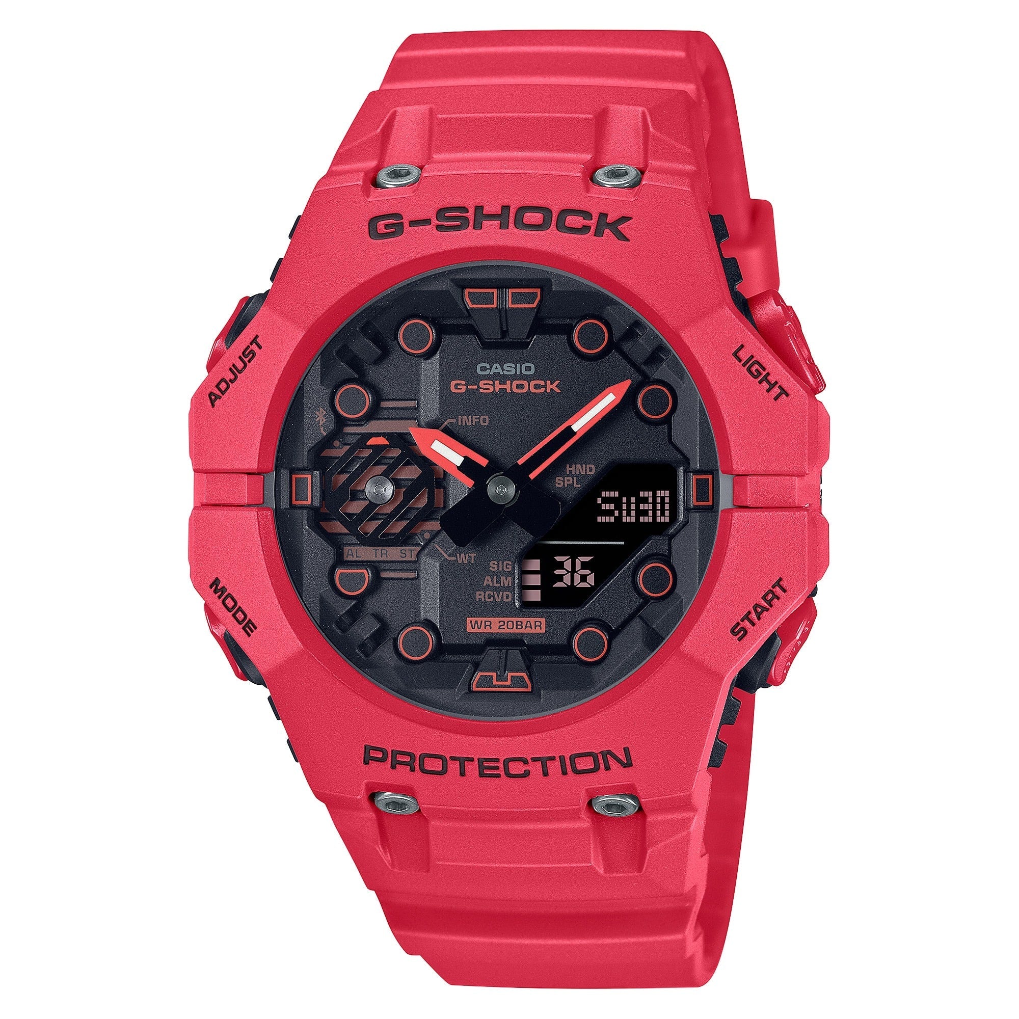 GA-B001-4A Reloj G-Shock para Hombre con Bluetooth